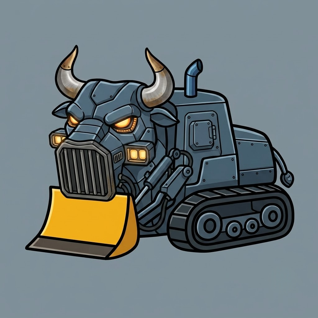 buldozer portrait